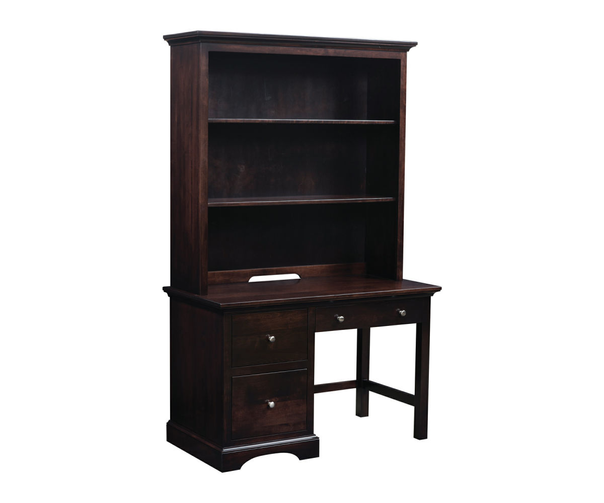 Kingsway Desk with Hutch Oak Heirlooms
