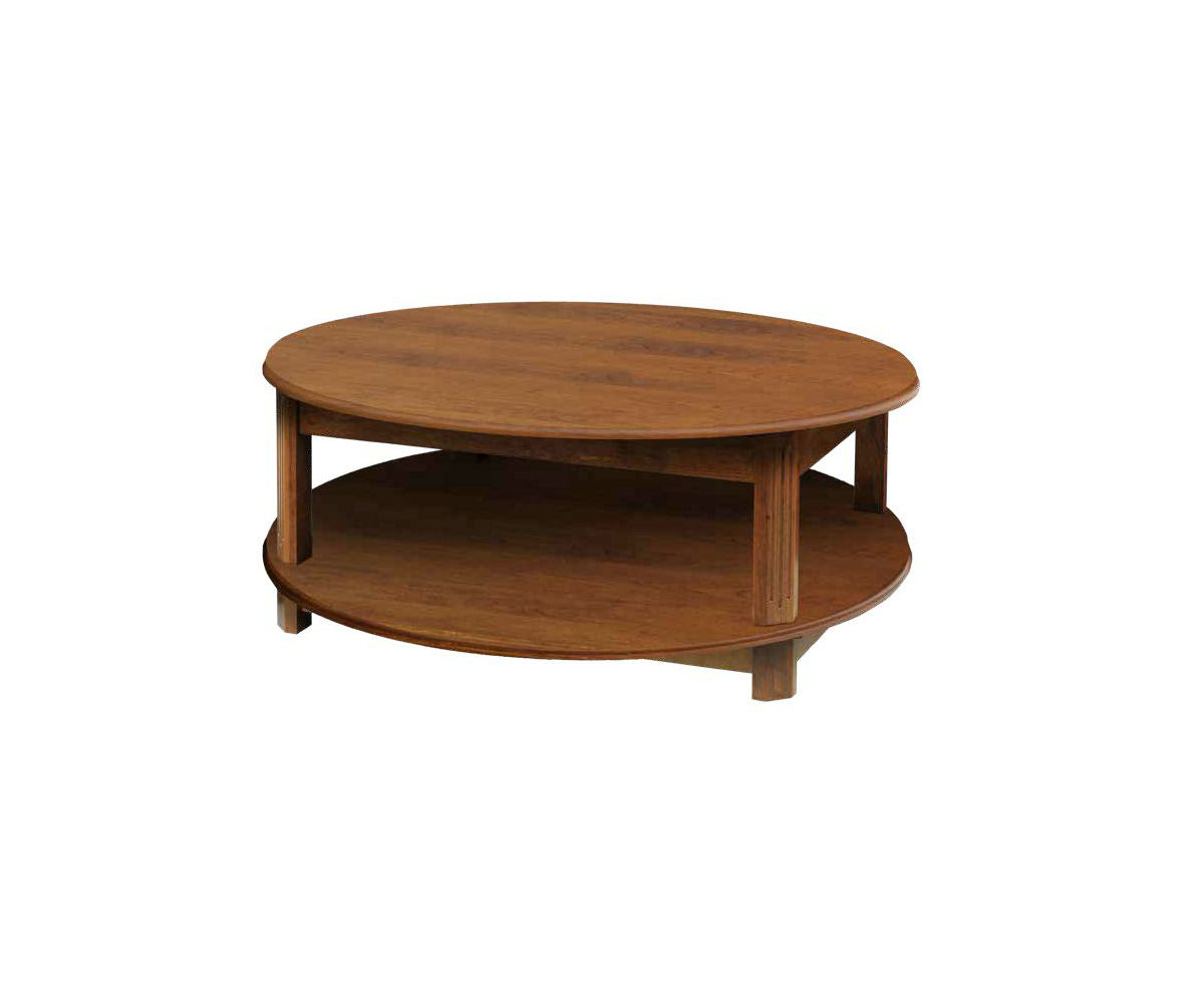 Hampton Round Coffee Table Oak Heirlooms