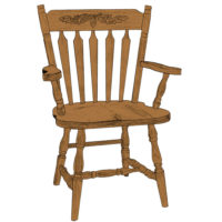 Colonial Arrow Chair - Image 2