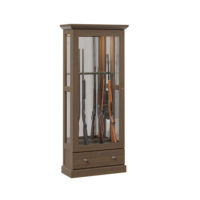 Mission Sliding Door Eight Gun Cabinet
