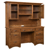 Shaker Desk With Hutch - Image 2
