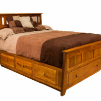 Berwick Slat Panel Bed with Storage