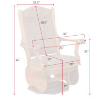 Swivel Glider Wide - Image 3
