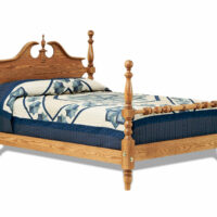 Colonial Cannonball Bed