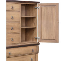 Crescent Creek Door & Drawer Armoire - Image 2
