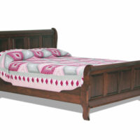 Colonial Sleigh Bed