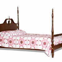 Colonial Pediment Bed