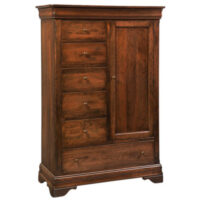 Le Chateau 64" Door & Drawer Chest