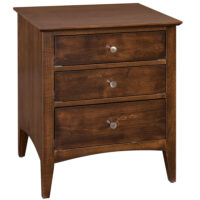 Waterfront 3 Drawer Nightstand