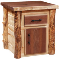 Grand Teton 1 Drawer 1 Door Nightstand