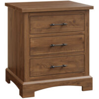 Yorkshire 3 Drawer Nightstand