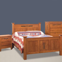 West Village 3 Drawer Nightstand - Image 3