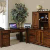 Arlington Modular 60" Credenza With Hutch - Image 7