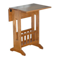 Mission Drop Leaf Magazine Table - Image 4
