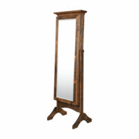 Ruff Sawn Cheval Mirror