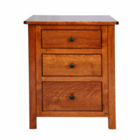 Cornwell Three Drawer Nightstand - Image 2