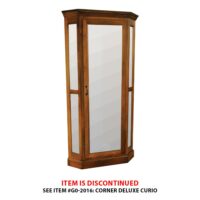 Tall Corner Curio