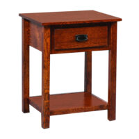 Elkins Open Nightstand with Shelf