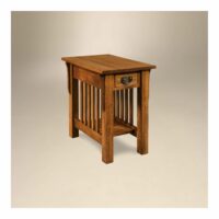 Bow Arm Mission End Table