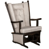 Ashland Inlay Regular Glider and Ottoman - Image 2