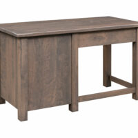 Barn Floor Single Pedestal Desk - Image 2