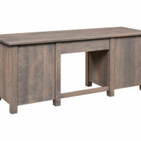 Barn Floor Double Pedestal Desk - Image 2
