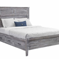 Manor Louver Panel Bed With Underbed Storage