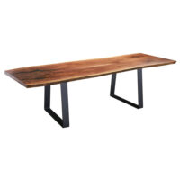 Walnut Bookmatch Dining Table
