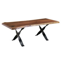 Walnut Solid Slab Table