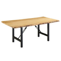 Wormy Maple Dining Table