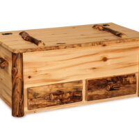 Hope Chest with Drawers - Aspen