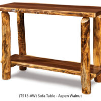 Sofa Table with Shelf - Image 2