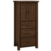 Reclaimed Post Mission Lingerie Chest with Doors