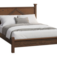 Reclaimed Post Mission Bed with Low Footboard