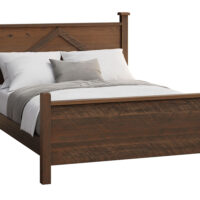Reclaimed Post Mission Bed with Regular Footboard