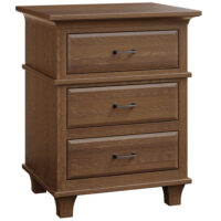 Rockwell 3 Drawer Nightstand