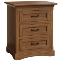 Buckeye 3 Drawer Nightstand