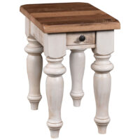 Vintage Chair Side Table