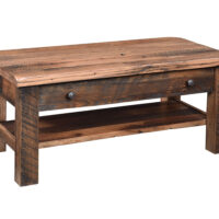 Reclaimed Post Mission Coffee Table