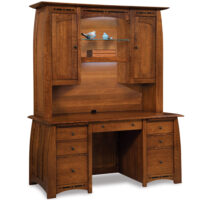 Boulder Creek Hutch And Desk
