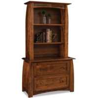 Boulder Creek Lateral File Cabinet with Hutch