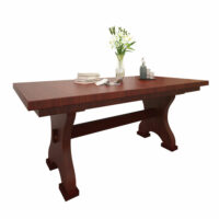 Farmers Double Pedestal Table