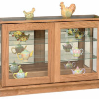 Large Console with Sliding Doors