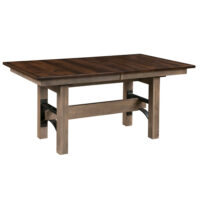 Frontier Double Pedestal Table