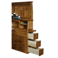 Boulder Creek Bookcase Headboard - Image 2