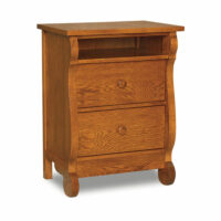 Old Classic Sleigh Nightstand