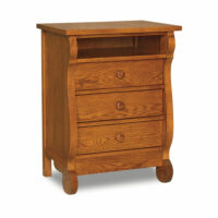 Old Classic Sleigh Nightstand