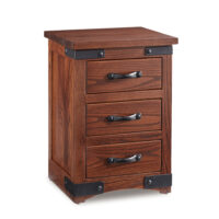 Orewood 3 Drawer Nightstand