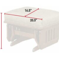 Mission Ottoman with Slat Sides - Image 2
