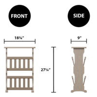 Mission Double Magazine Rack - Image 2